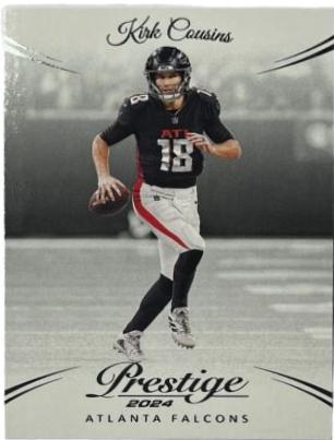 Kirk Cousins #10 Football Cards 2024 Panini Prestige