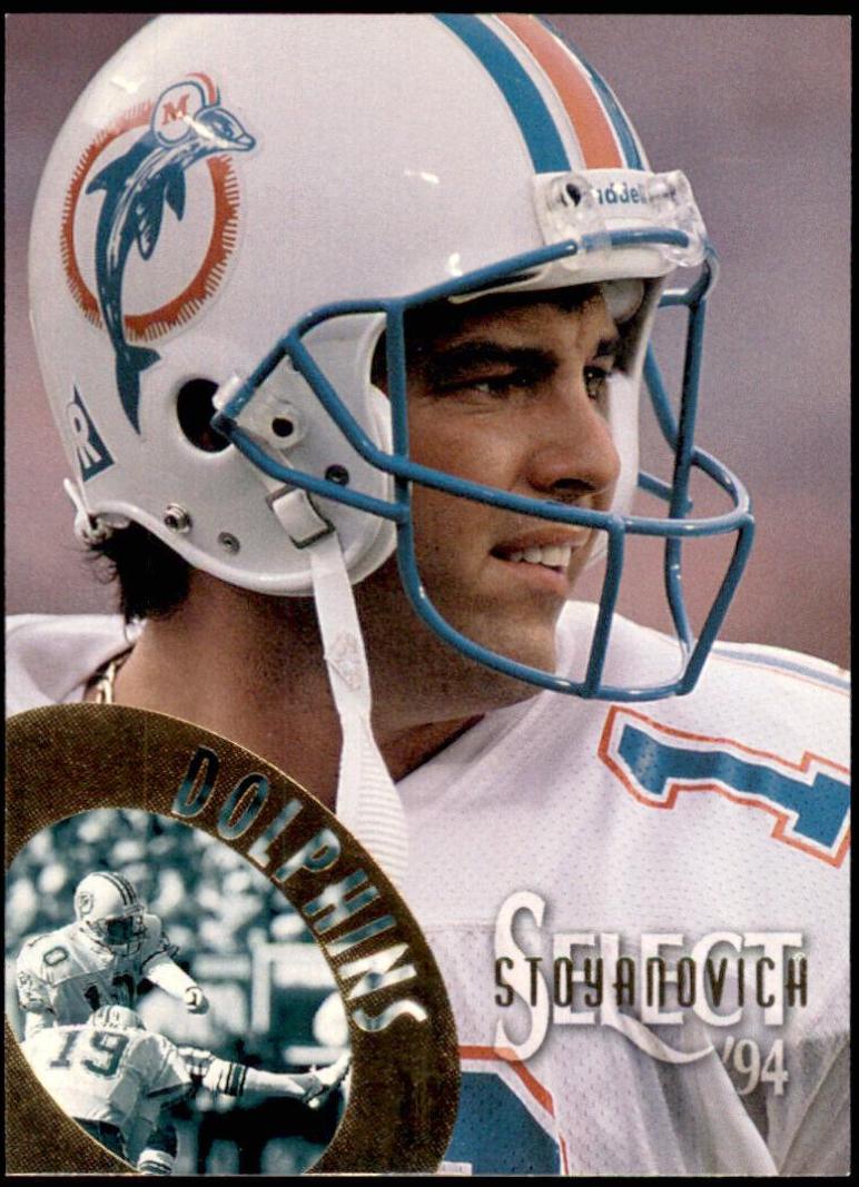 Pete Stoyanovich #47 Football Cards 1994 Panini Select