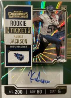 Kearis Jackson #160 Football Cards 2023 Panini Contenders