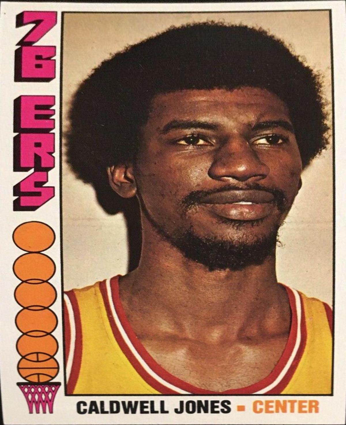 Caldwell Jones #112 Basketball Cards 1976 Topps