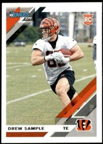 Drew Sample #275 Football Cards 2019 Donruss