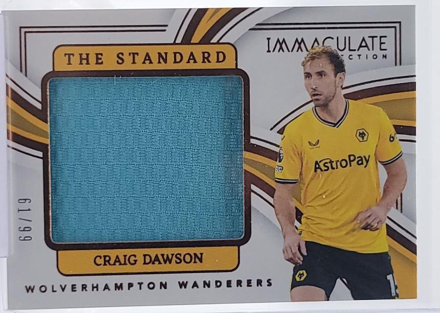 Craig Dawson #16 Soccer Cards 2023 Panini Immaculate The Standard