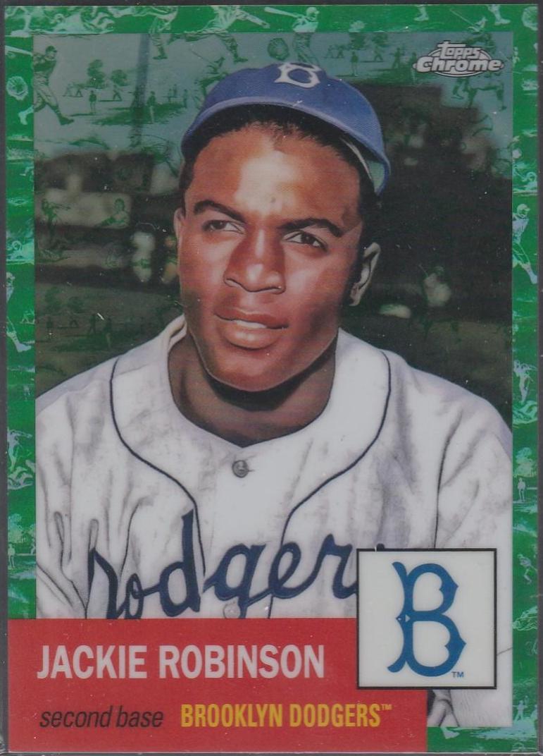 Jackie Robinson [Toile White Green] #42