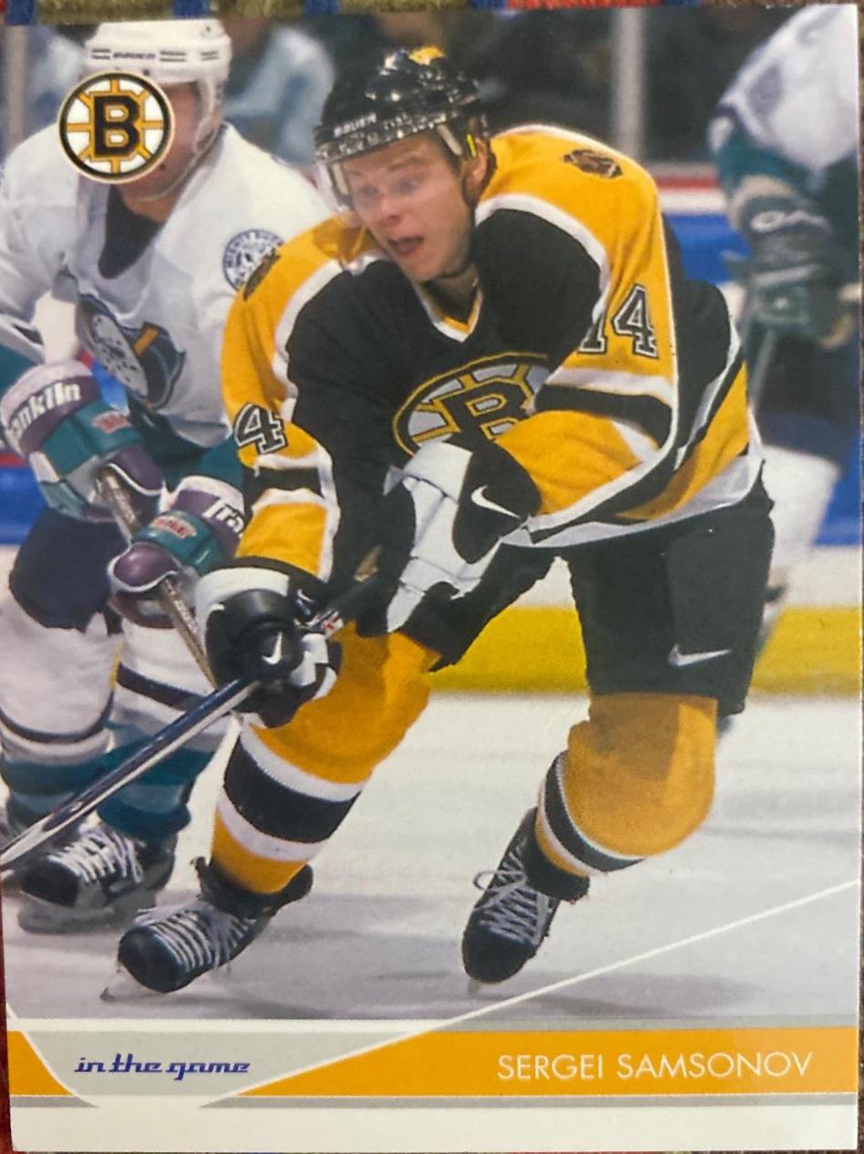 Sergei Samsonov #8 Hockey Cards 2003 ITG Toronto Star