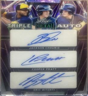 Jackson Chourio / Cooper Pratt / Eric Bitonti