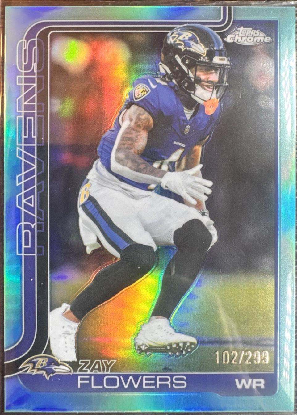 Zay Flowers [Teal Wave] #22