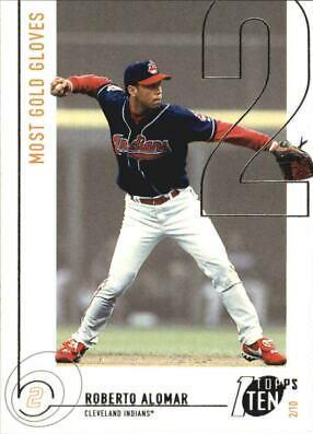 Roberto Alomar #182 2002 Topps Ten Baseball