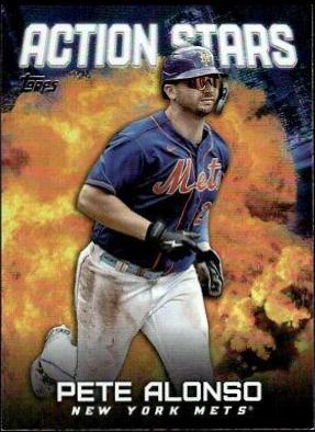 Pete Alonso #AS-13 Baseball Cards 2023 Topps Update Action Stars
