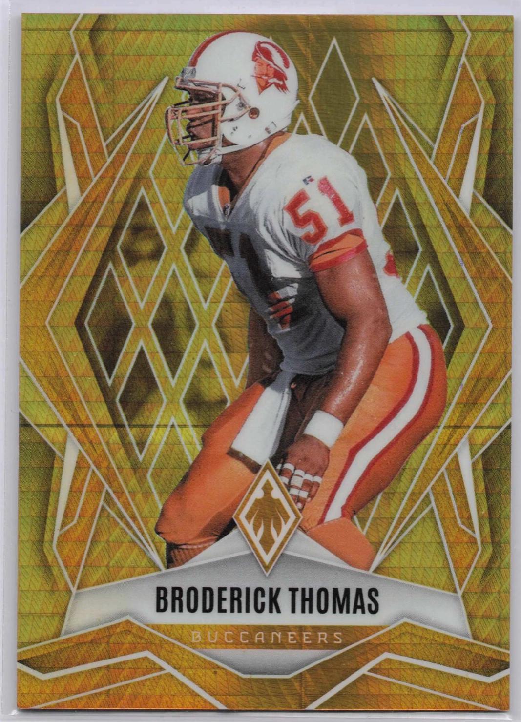 Broderick Thomas [Gold Hyper] #20
