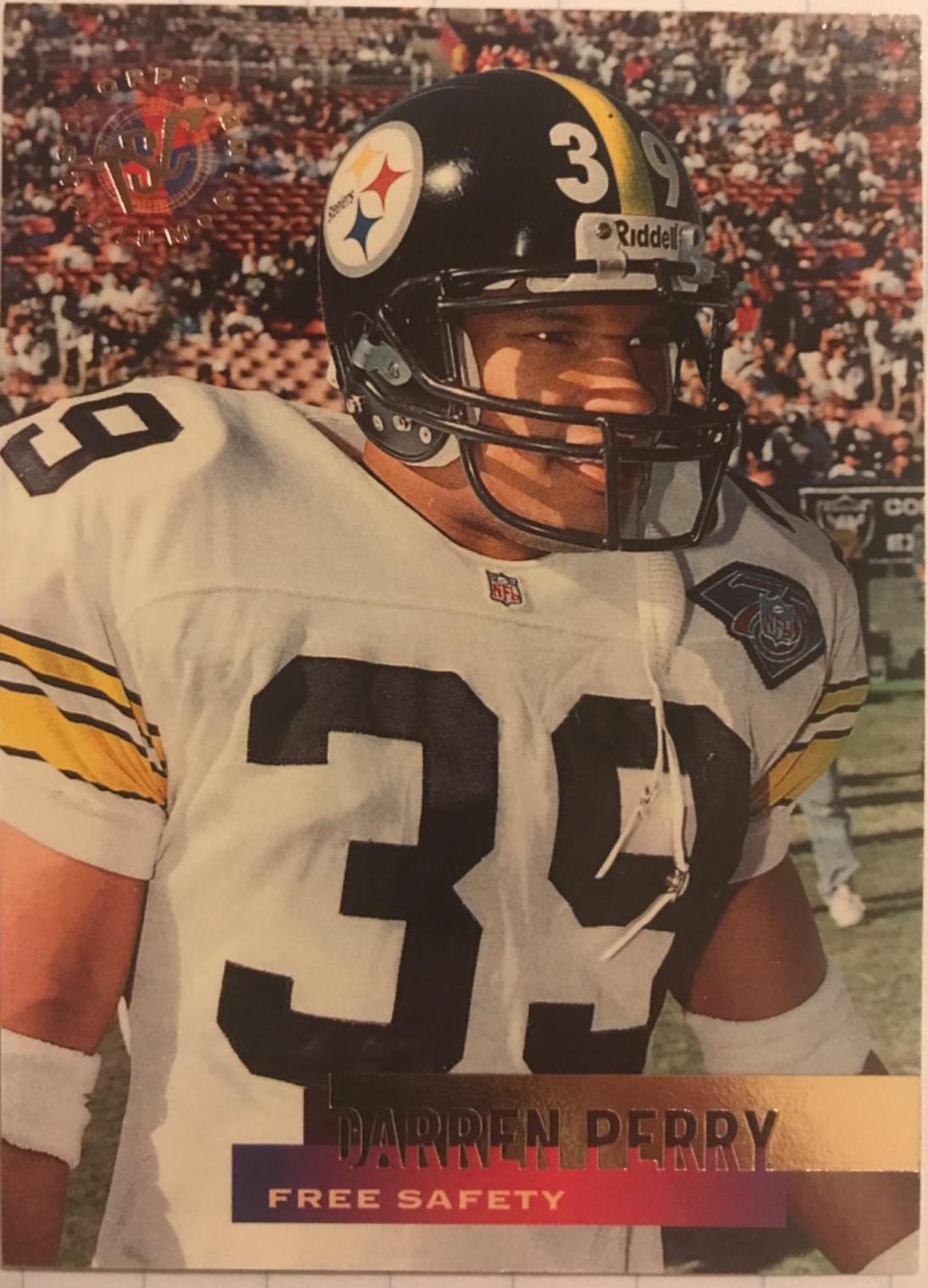 Darren Perry #4 Football Cards 1995 Stadium Club