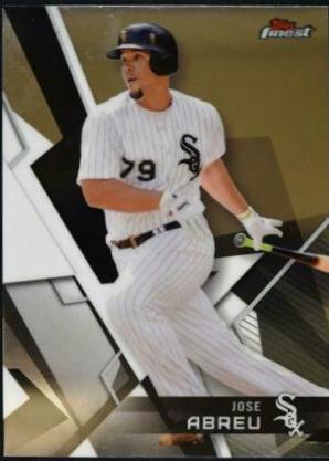 Jose Abreu #5 Baseball Cards 2018 Topps Finest