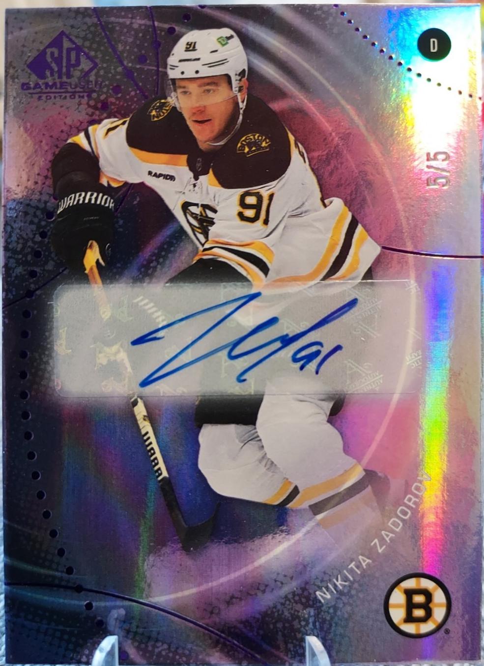 Nikita Zadorov [Purple Autograph] #116