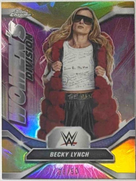 Becky Lynch [Gold Refractor] #WDV-9