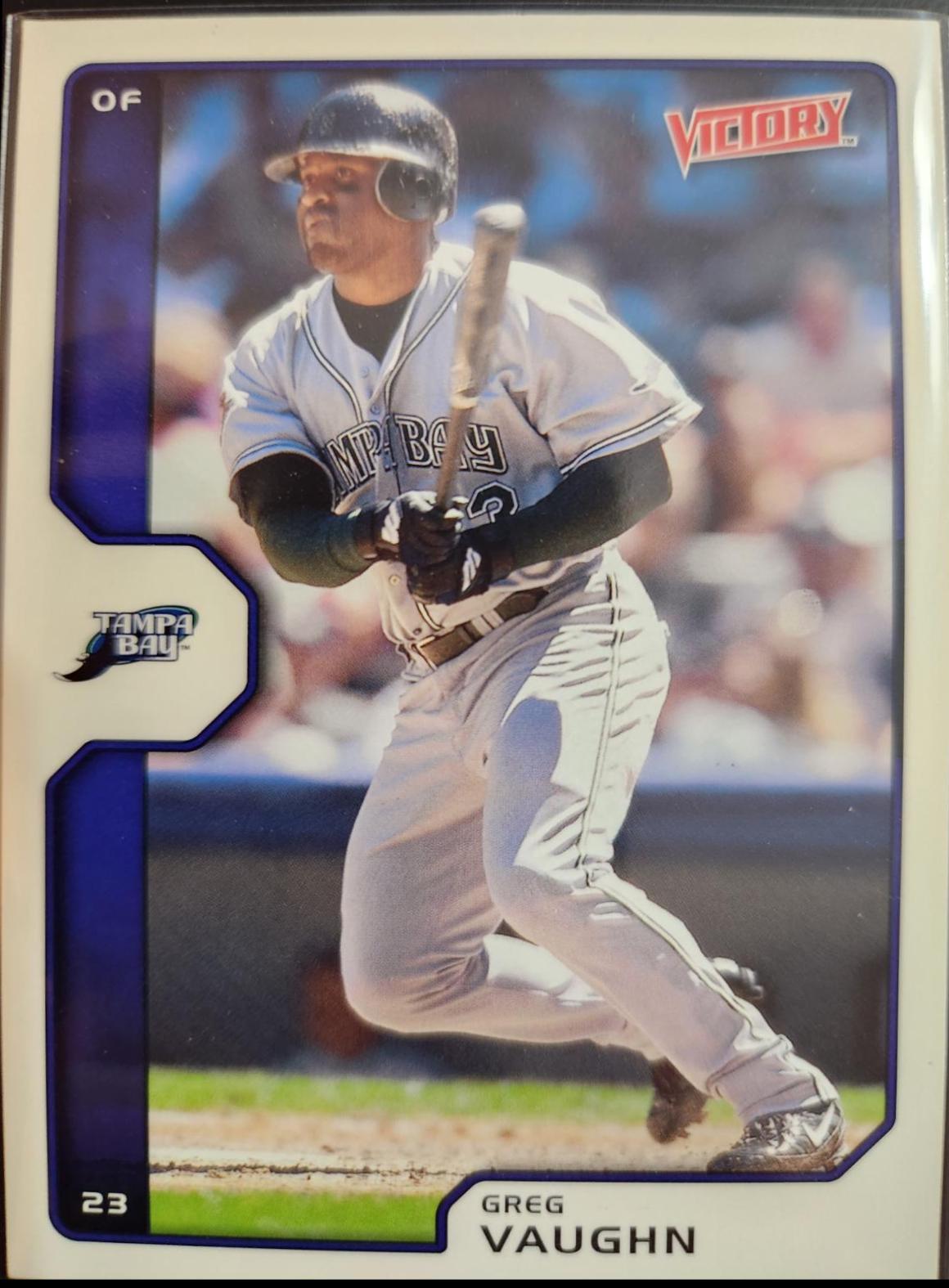 Greg Vaughn #51 Baseball Cards 2002 Upper Deck Victory