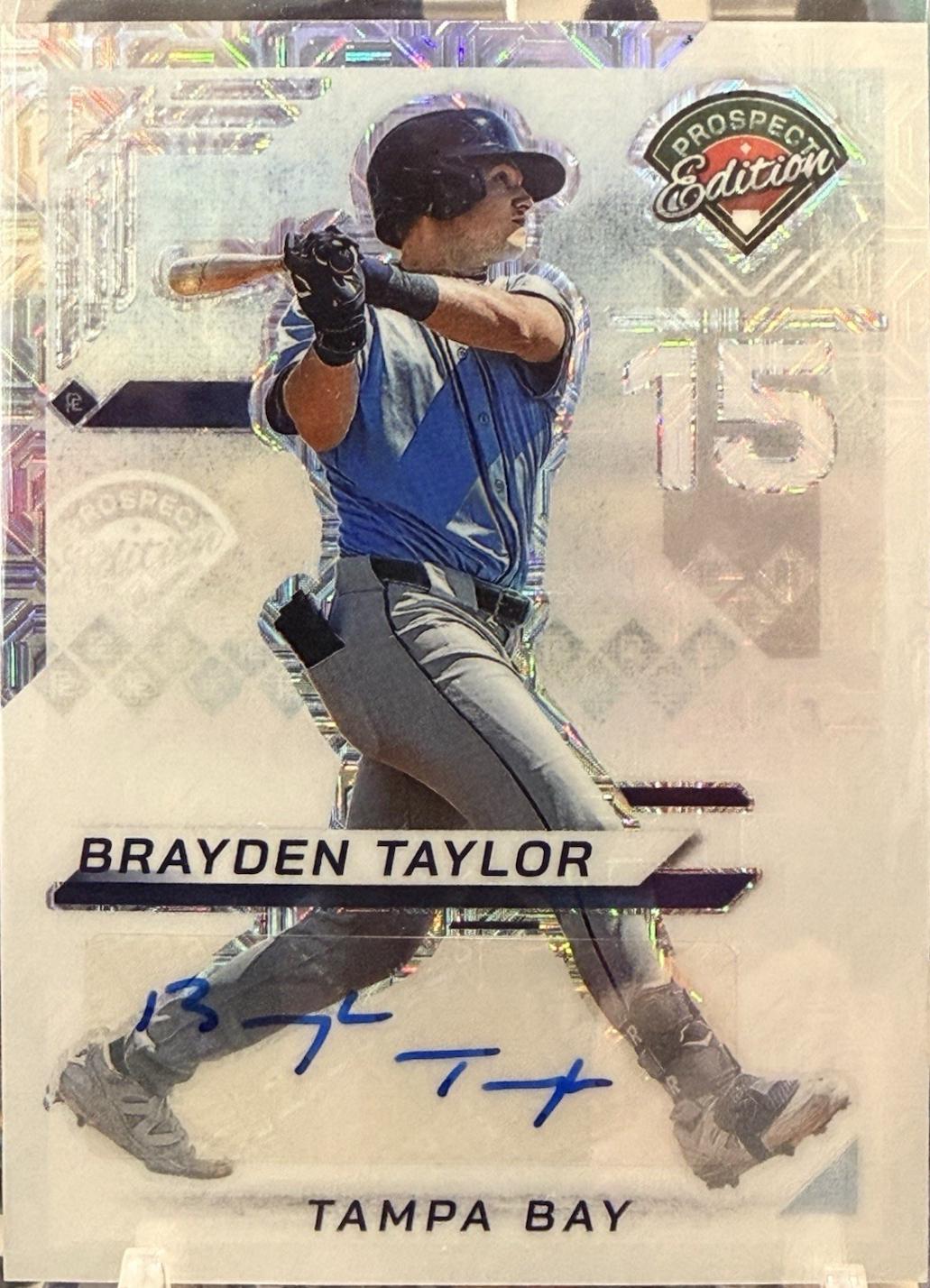 Brayden Taylor [Mojo Holo Ticket Signature] #143