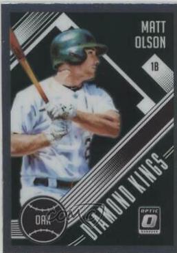 Matt Olson #20 2018 Panini Donruss Optic Baseball