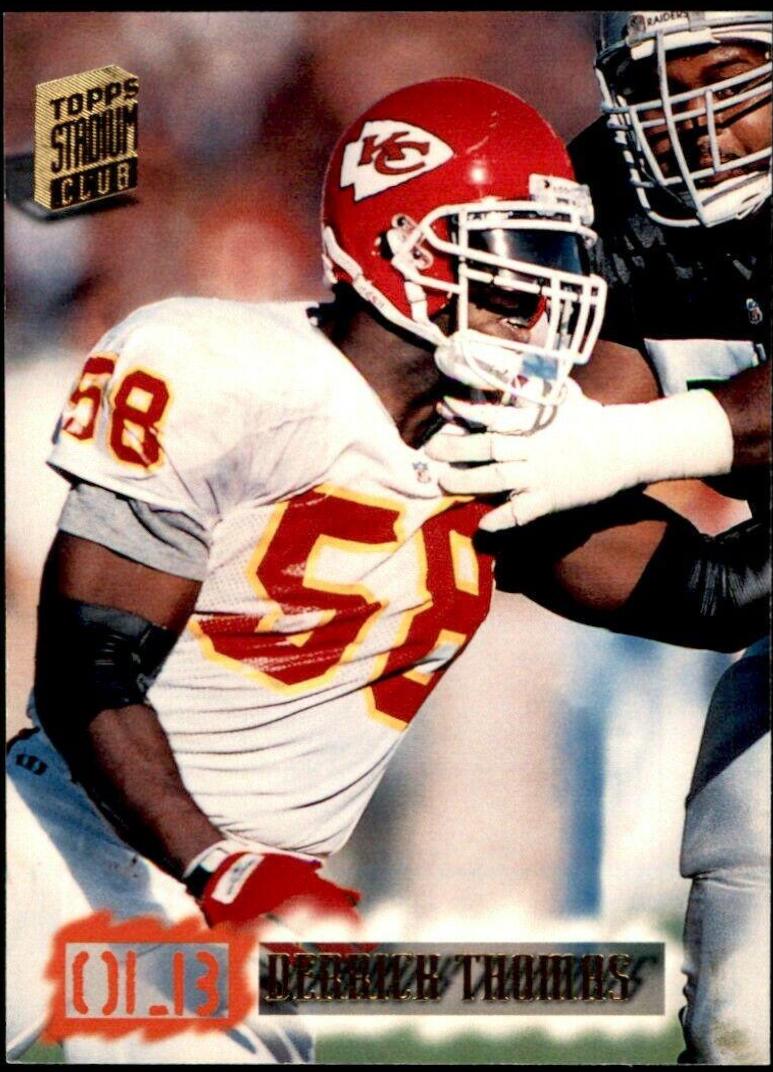 Derrick Thomas #324 1994 Stadium Club Football