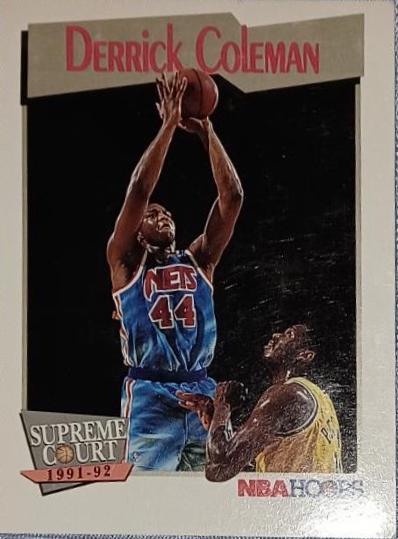 Derrick Coleman #5 Basketball Cards 1998 Upper Deck Ovation