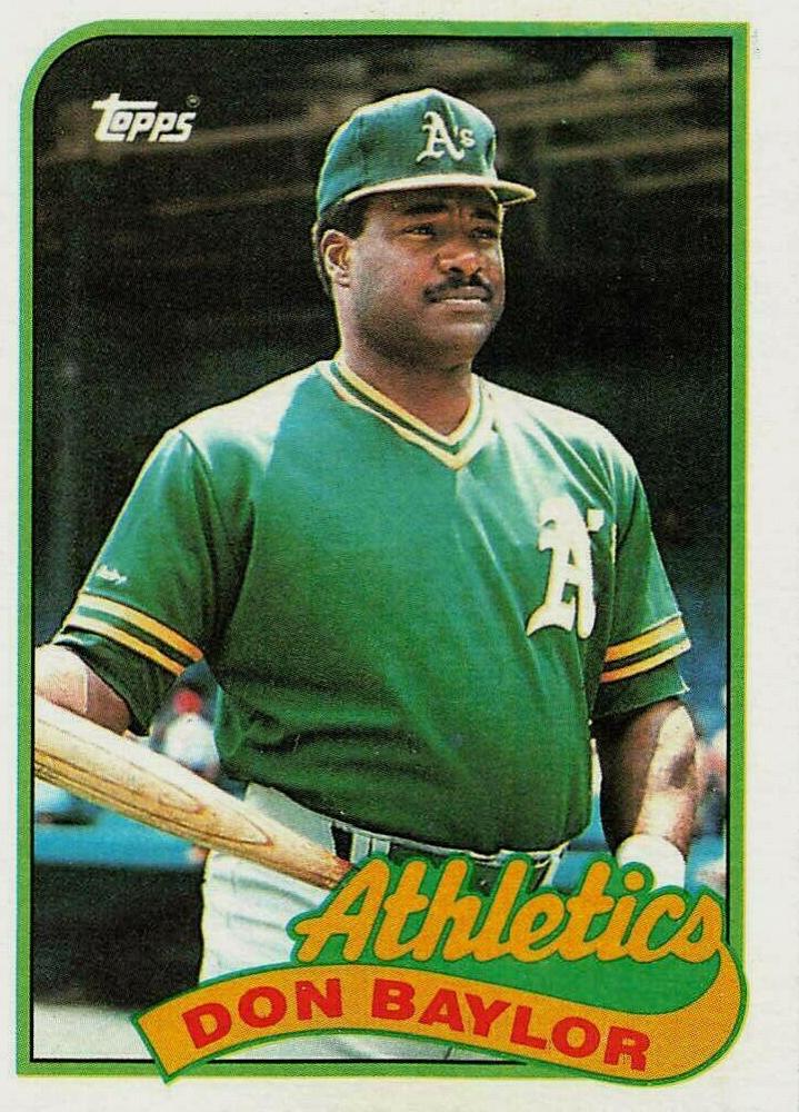 Don Baylor #673 Baseball Cards 1989 Topps