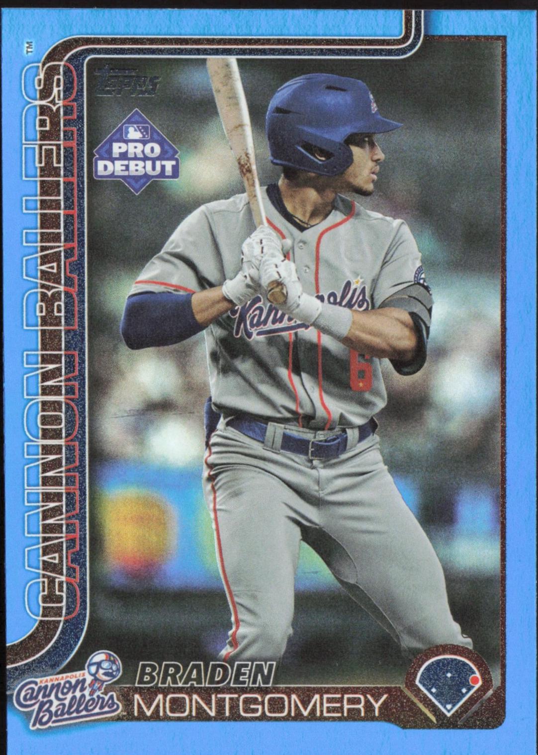 Braden Montgomery [Blue Foil] #PD-84