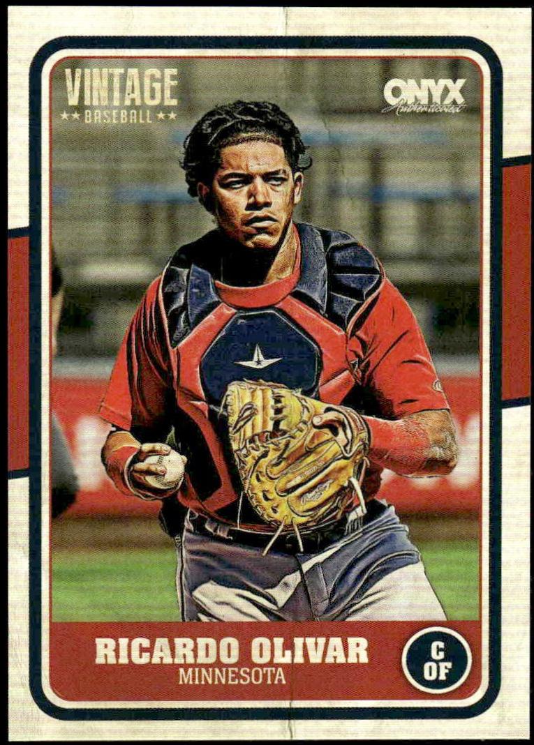 Ricardo Olivar #OVRIOL 2025 Onyx Vintage Baseball