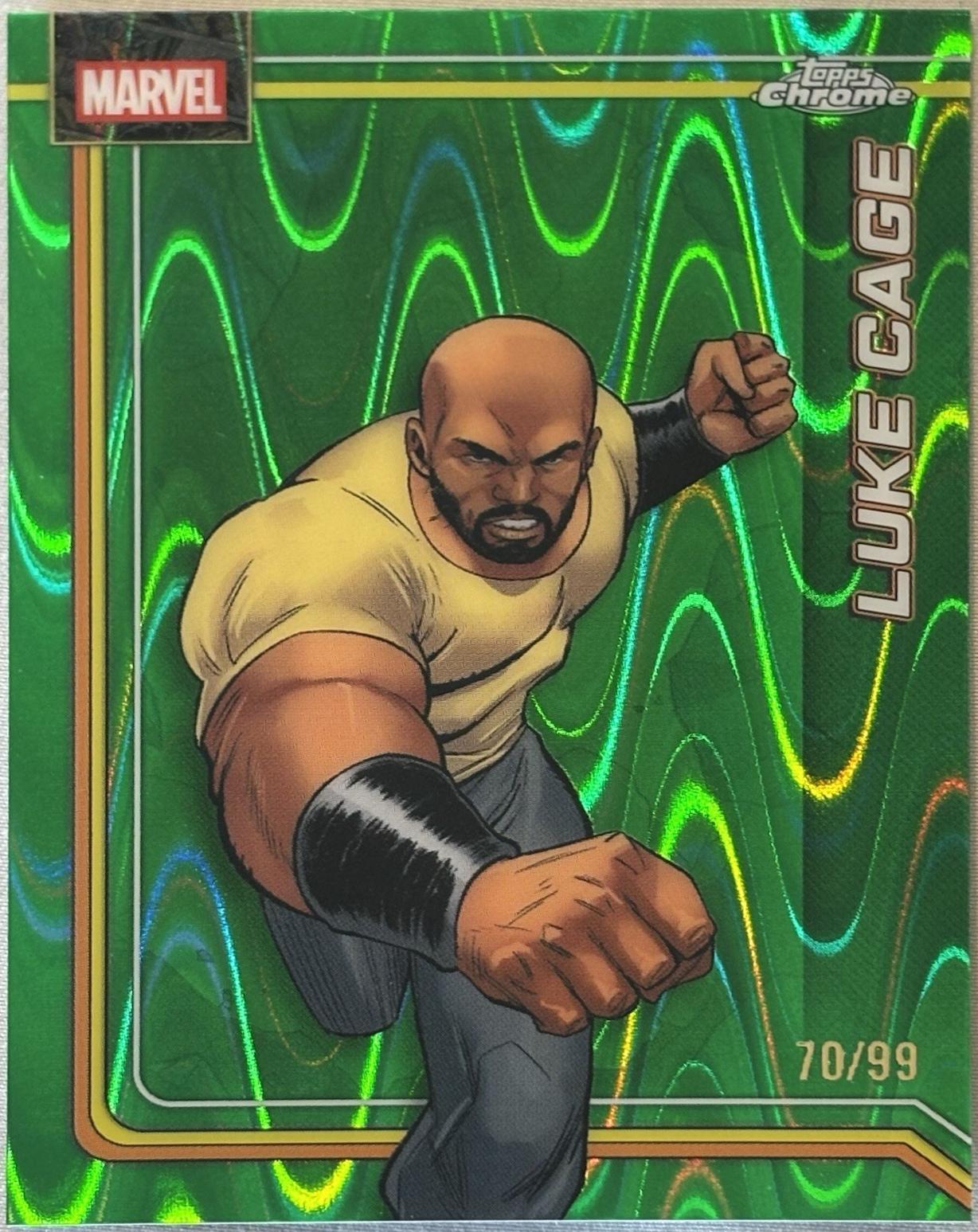 Luke Cage Green RayWave Refractor