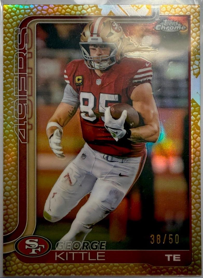 George Kittle [Gold Refractor] #267