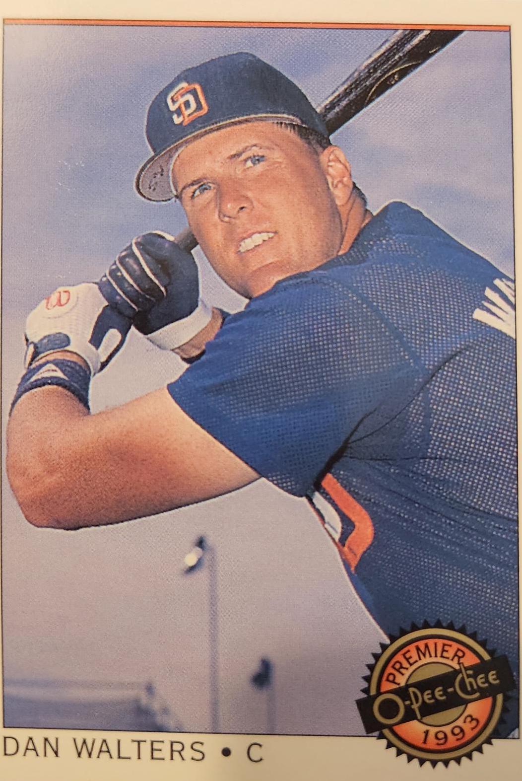 Dan Walters #5 Baseball Cards 1993 O Pee Chee Premier