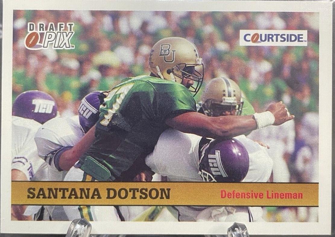 Santana Dotson #104 1992 Courtside Football