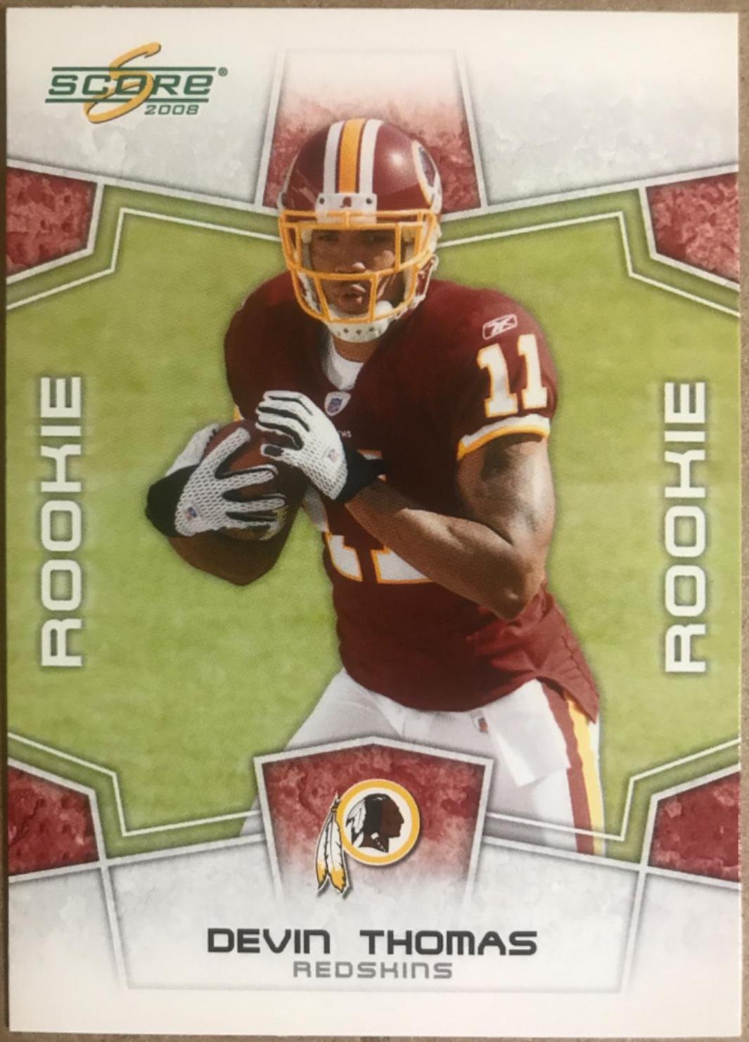Devin Thomas #357 Football Cards 2008 Panini Score