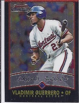 Vladimir Guerrero #30 Baseball Cards 2001 Bowman Chrome