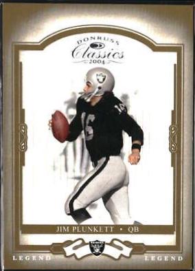 Jim Plunkett #121 2004 Panini Donruss Classics Football