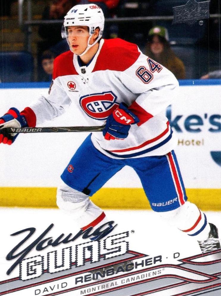 David Reinbacher #222 Prices [Rookie] | 2026 Upper Deck | Hockey Cards