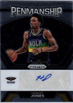 Herbert Jones #PNM-HER Basketball Cards 2023 Panini Prizm Penmanship