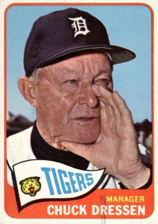 Chuck Dressen #538 1965 Topps Baseball