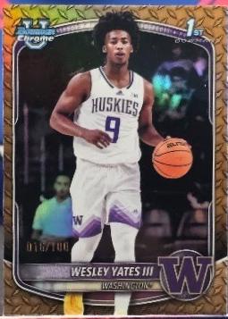 Wesley Yates III [Steel Metal Refractor] #BCP-43