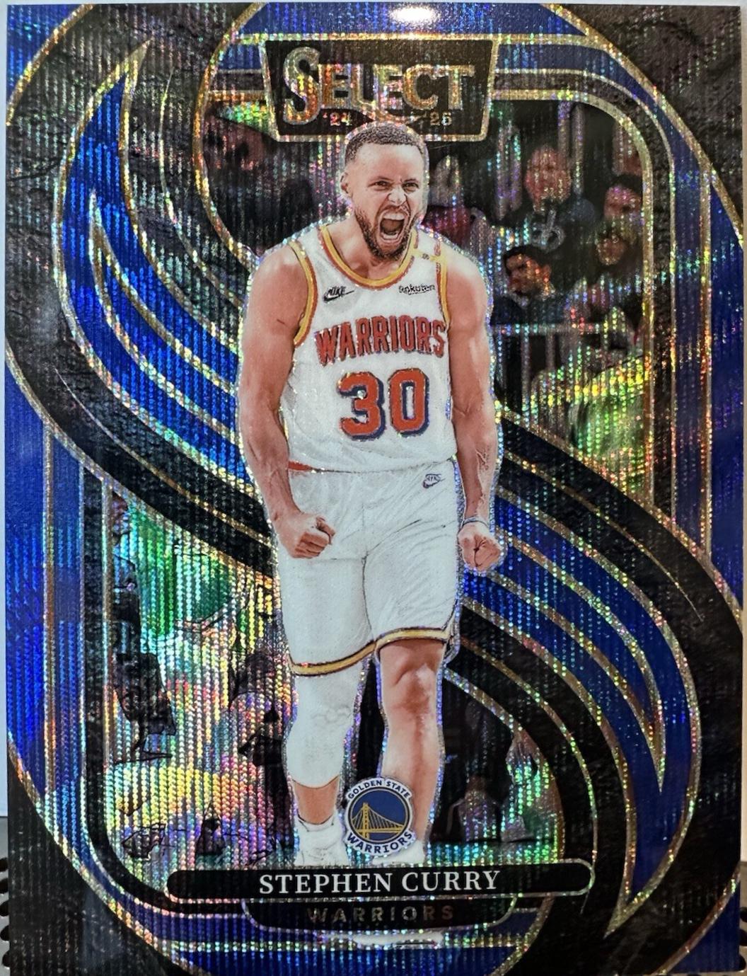 Stephen Curry [Blue Wave Prizm] #143 Prices | 2024 Panini Select