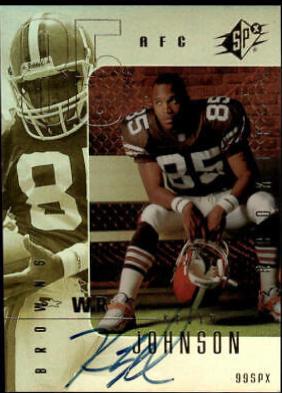 Kevin Johnson #122 1999 SPx Football