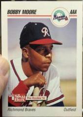 Bobby Moore #199 Baseball Cards 1992 Skybox AAA Prices