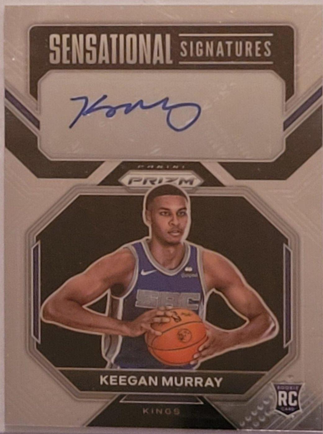 Keegan Murray #SS-KY 2022-23 Panini Prizm Basketball Sensational Signatures