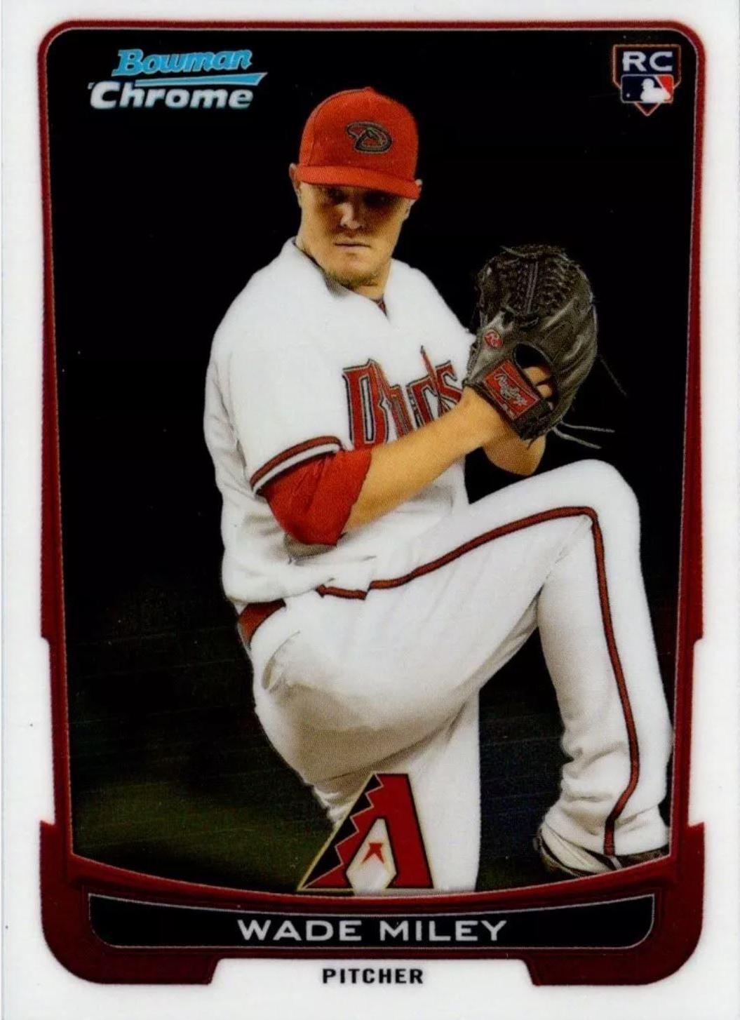 Wade Miley #15 Baseball Cards 2012 Bowman Chrome Draft