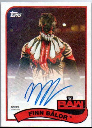 Finn Balor #A-FB Wrestling Cards 2018 Topps WWE Heritage Autographs
