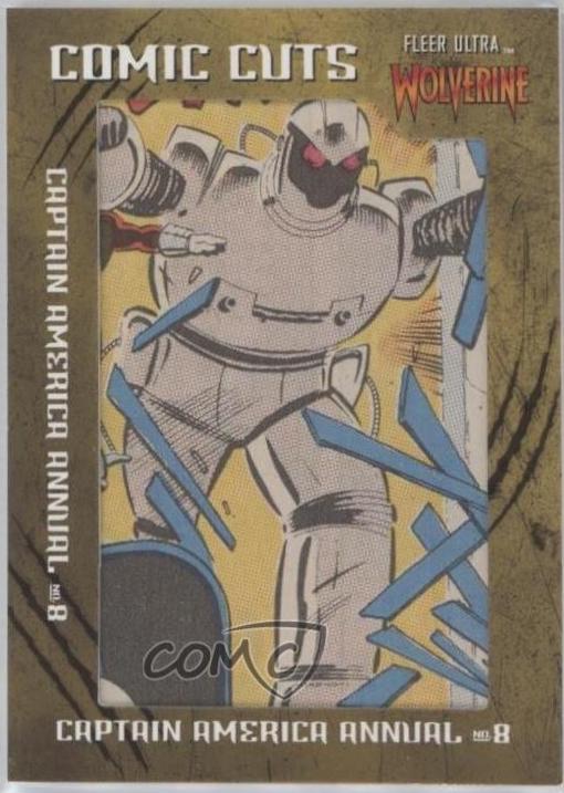 Captain America Annual #CC-CAA8 Marvel 2023 Fleer Ultra Wolverine Comic Cuts