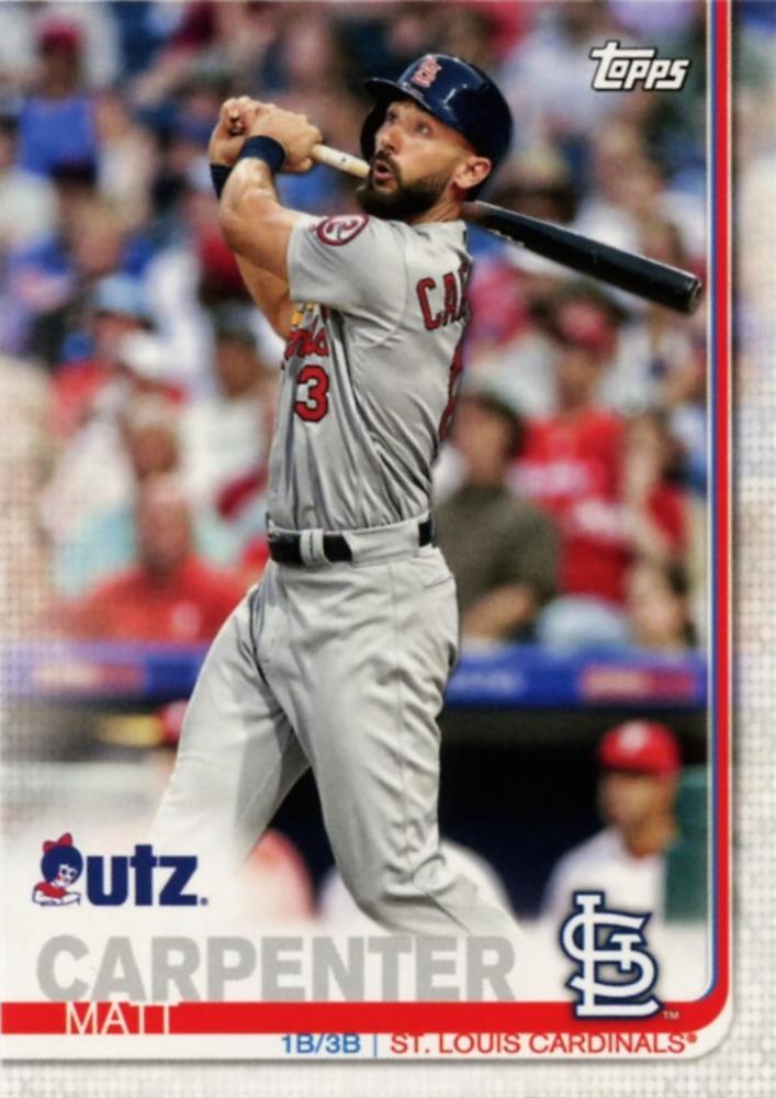Matt Carpenter #76 Baseball Cards 2019 Topps Utz