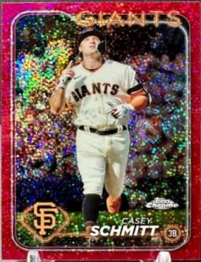 Casey Schmitt [Magenta Speckle Refractor] #220
