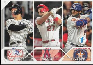 Aaron Judge, Mike Trout, Yordan Alvarez