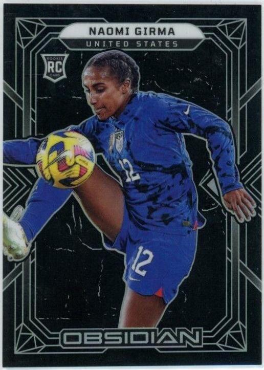 Naomi Girma #199 2022 Panini Obsidian Soccer