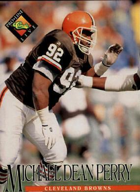 Michael Dean Perry #22 Football Cards 1994 Pro Line Live