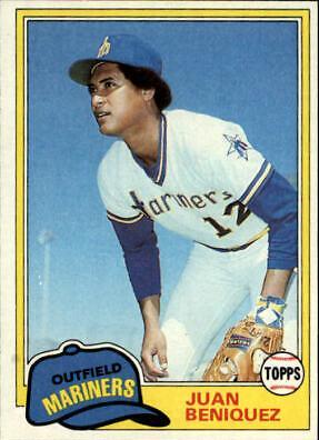 Juan Beniquez (1981 Topps)