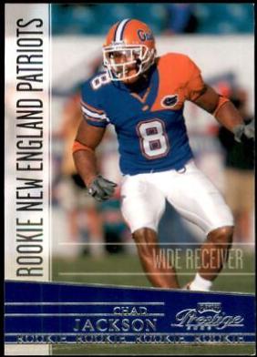 Chad Jackson #170 2006 Playoff Prestige Football